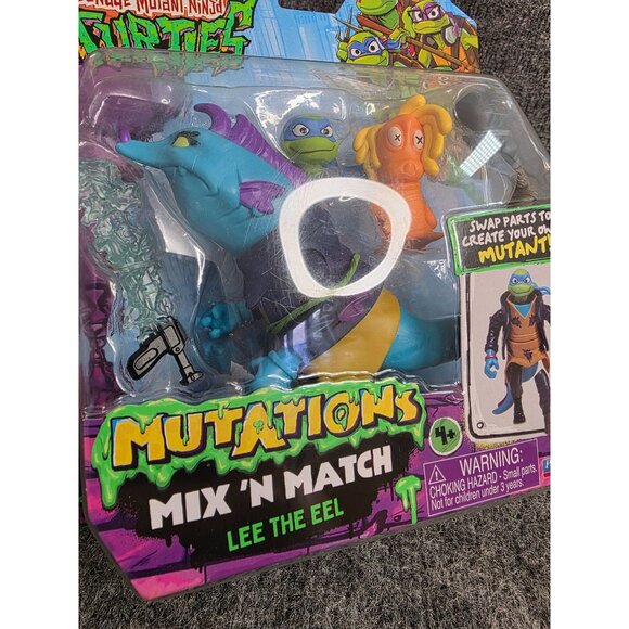 Tales Of The Teenage Mutant Ninja Turtles Lee The Eel Mutations Action Figure Ne - Picture 3 of 6